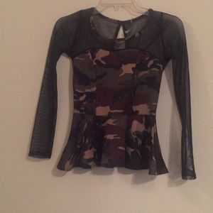 A cargo blouse